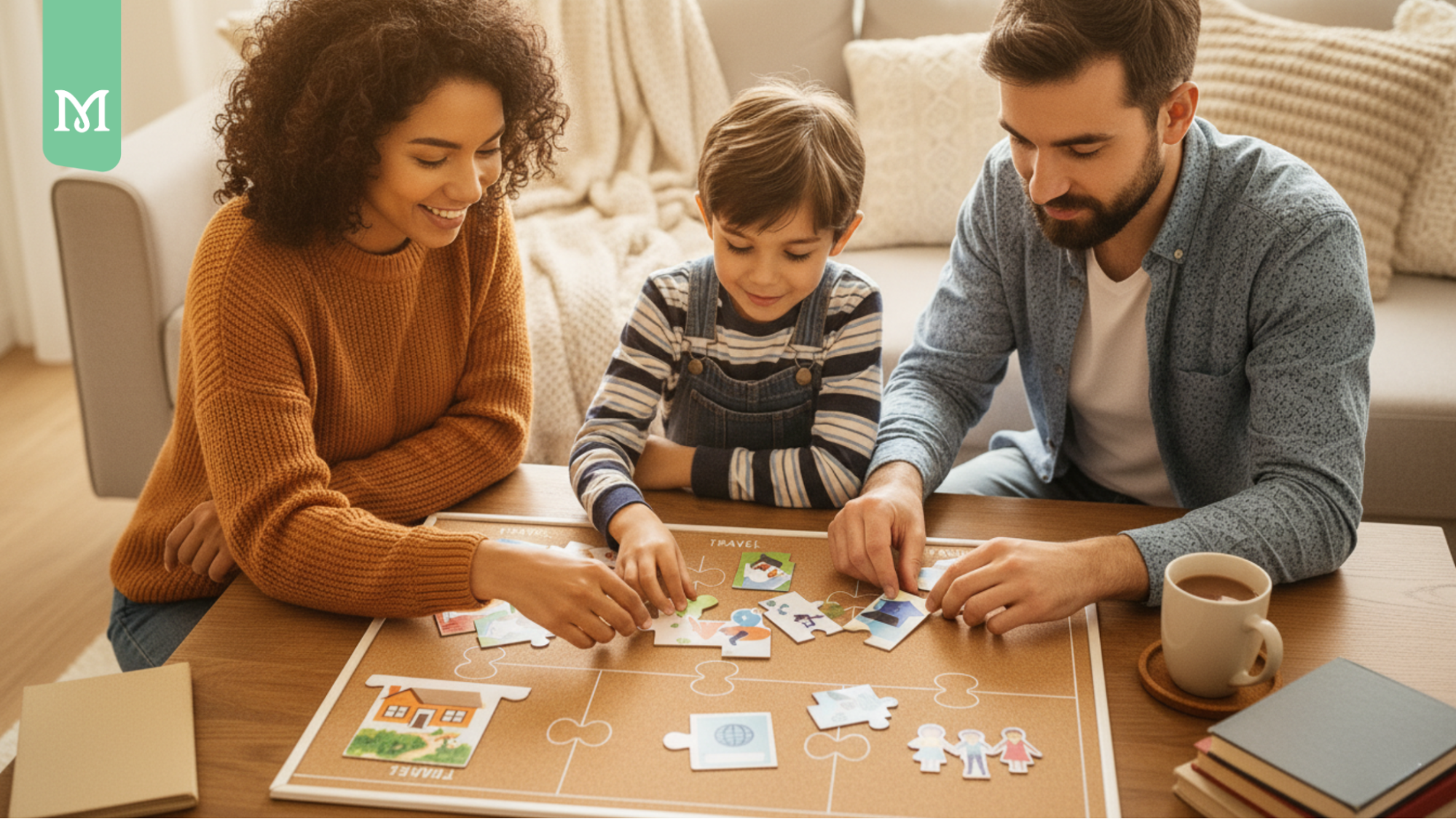 How to Start the Year with Purpose: Vision Board Puzzles and Personal Goals